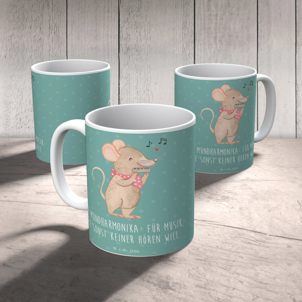 Mug Die Mundharmonika: Für Musik, die sonst keiner hören will. Tasse mit Zitaten, Tasse, Tasse mit Motiven, Teetasse, Keramiktasse, Kaffeetasse, Porzellantasse, Bürotasse, Geschenktasse, Instrumente, Geschenke Musiker, Musikliebhaber