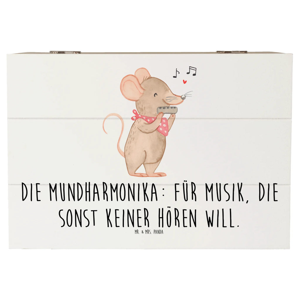Holzkiste Musik Mundharmonika Truhe, Holzkiste, Aufbewahrungsbox, XXL, Geschenkbox, Schatulle, Geschenkdose, Erinnerungskiste, Schatzkiste, Kiste, Dekokiste, Erinnerungsbox, Instrumente, Geschenke Musiker, Musikliebhaber