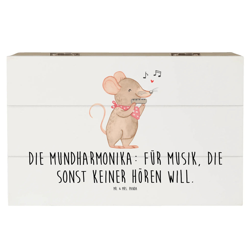 Holzkiste Musik Mundharmonika Truhe, Holzkiste, Aufbewahrungsbox, XXL, Geschenkbox, Schatulle, Geschenkdose, Erinnerungskiste, Schatzkiste, Kiste, Dekokiste, Erinnerungsbox, Instrumente, Geschenke Musiker, Musikliebhaber