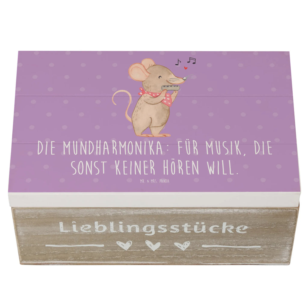 Holzkiste Musik Mundharmonika Truhe, Holzkiste, Aufbewahrungsbox, XXL, Geschenkbox, Schatulle, Geschenkdose, Erinnerungskiste, Schatzkiste, Kiste, Dekokiste, Erinnerungsbox, Instrumente, Geschenke Musiker, Musikliebhaber
