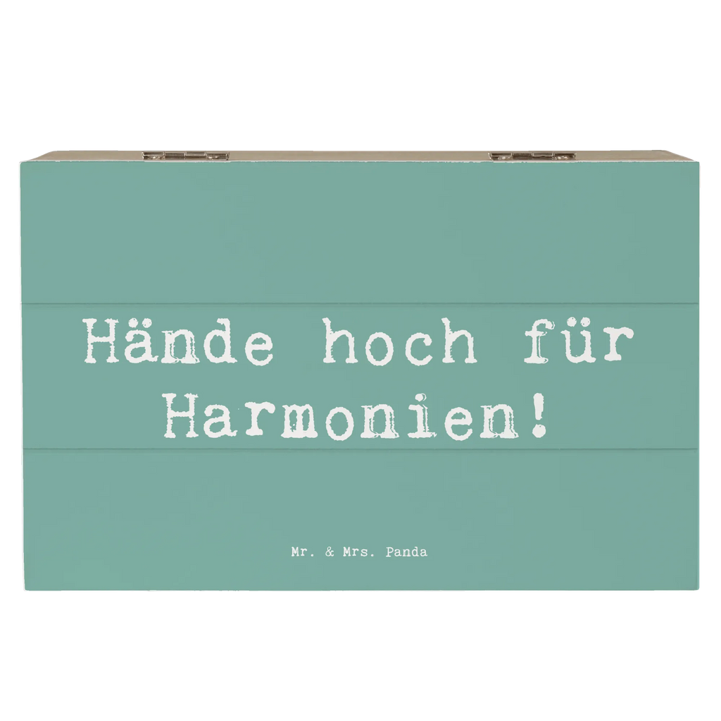 Holzkiste Spruch Theremin Harmonie Schatulle, Aufbewahrungsbox, Dekokiste, Holzkiste, Kiste, Erinnerungskiste, Geschenkbox, Geschenkdose, Erinnerungsbox, Truhe, XXL, Schatzkiste, Instrumente, Geschenke Musiker, Musikliebhaber