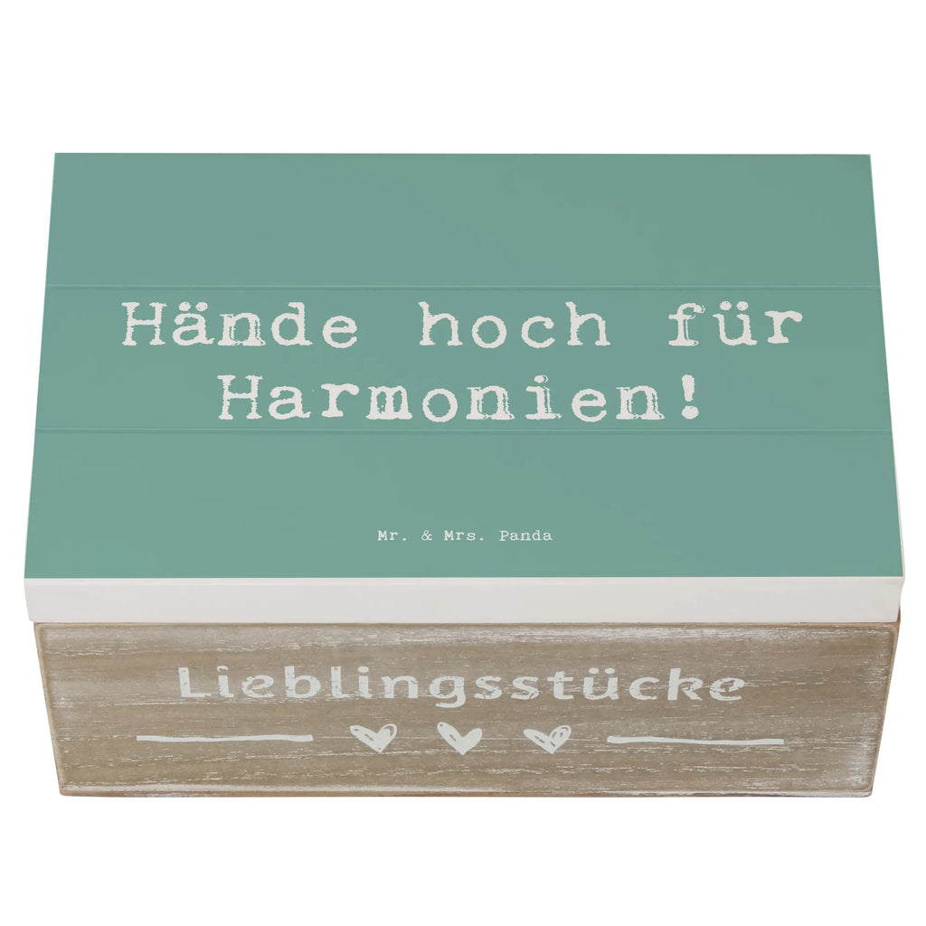 Holzkiste Spruch Theremin Harmonie Schatulle, Aufbewahrungsbox, Dekokiste, Holzkiste, Kiste, Erinnerungskiste, Geschenkbox, Geschenkdose, Erinnerungsbox, Truhe, XXL, Schatzkiste, Instrumente, Geschenke Musiker, Musikliebhaber