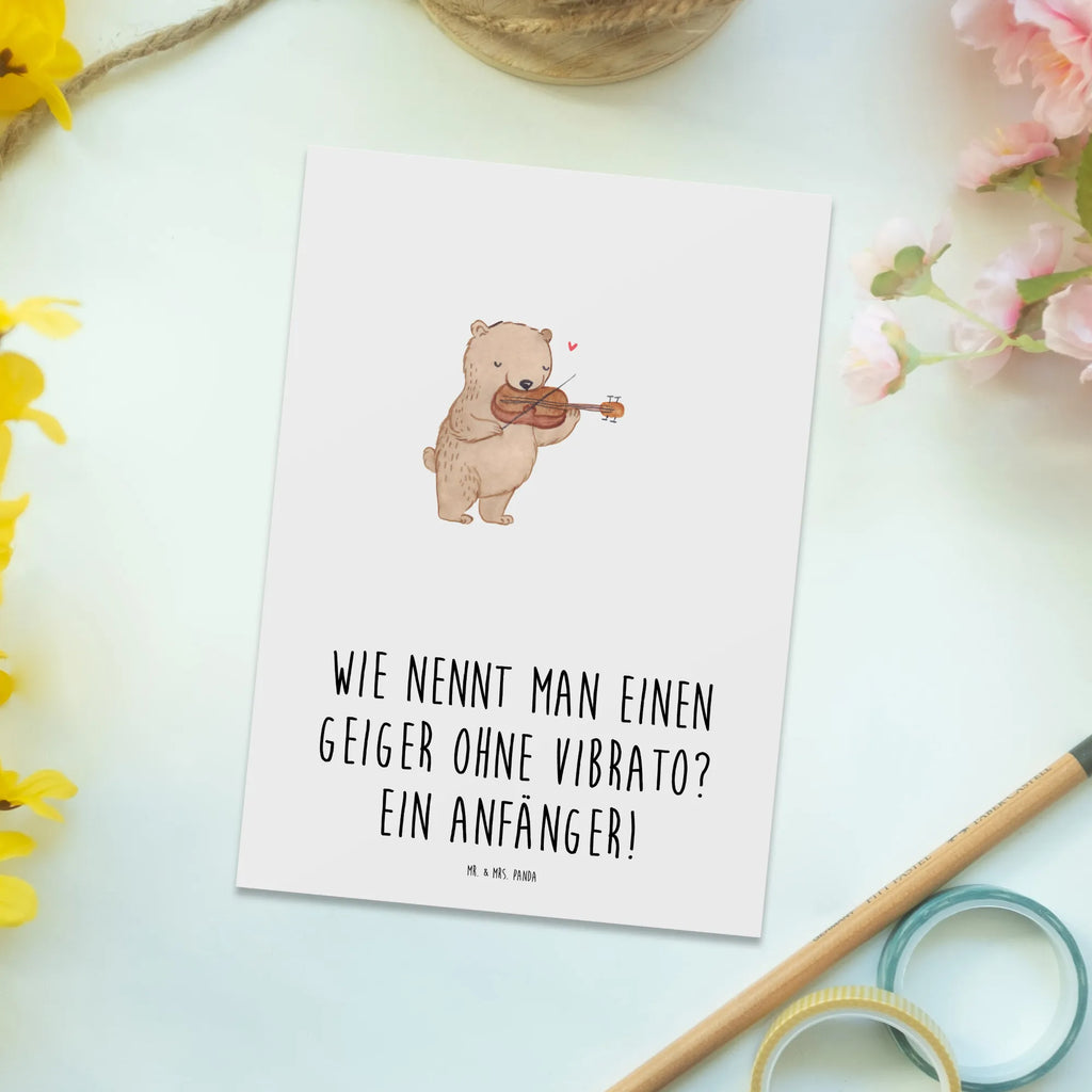 Postcard Wie nennt man einen Geiger ohne Vibrato? Ein Anfänger! Geburtstagskarte, Ansichtskarte, Ansichtskarten, Geschenkkarte, Einladung Geburtstag, Einladungskarte, Einladung, Grußkarte, Dankeskarte, Karte, Postkarte, Einladungskarten Geburtstag, Instrumente, Geschenke Musiker, Musikliebhaber