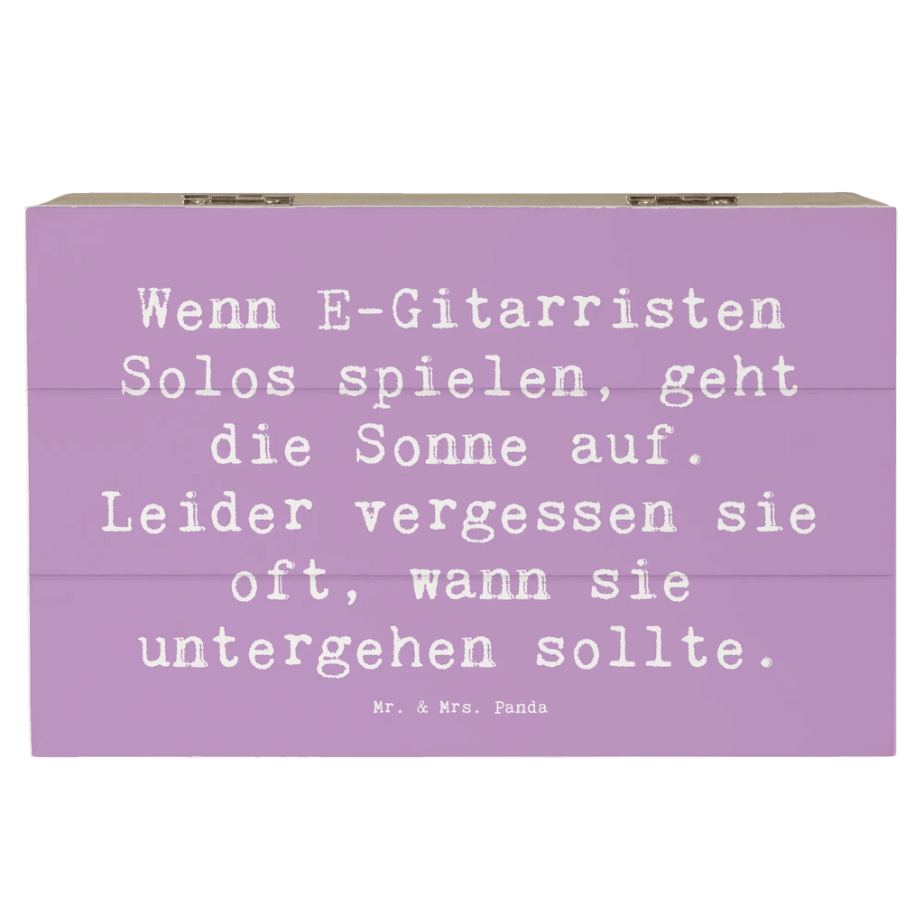 Holzkiste Spruch E-Gitarre Solos Truhe, Erinnerungsbox, Holzkiste, Geschenkbox, Schatzkiste, Kiste, XXL, Geschenkdose, Schatulle, Erinnerungskiste, Aufbewahrungsbox, Dekokiste, Instrumente, Geschenke Musiker, Musikliebhaber