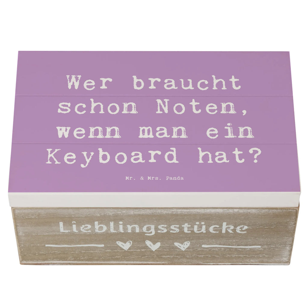 Holzkiste Spruch Keyboard Freude Geschenkdose, Erinnerungskiste, Aufbewahrungsbox, XXL, Truhe, Geschenkbox, Holzkiste, Erinnerungsbox, Kiste, Schatzkiste, Dekokiste, Schatulle, Instrumente, Geschenke Musiker, Musikliebhaber