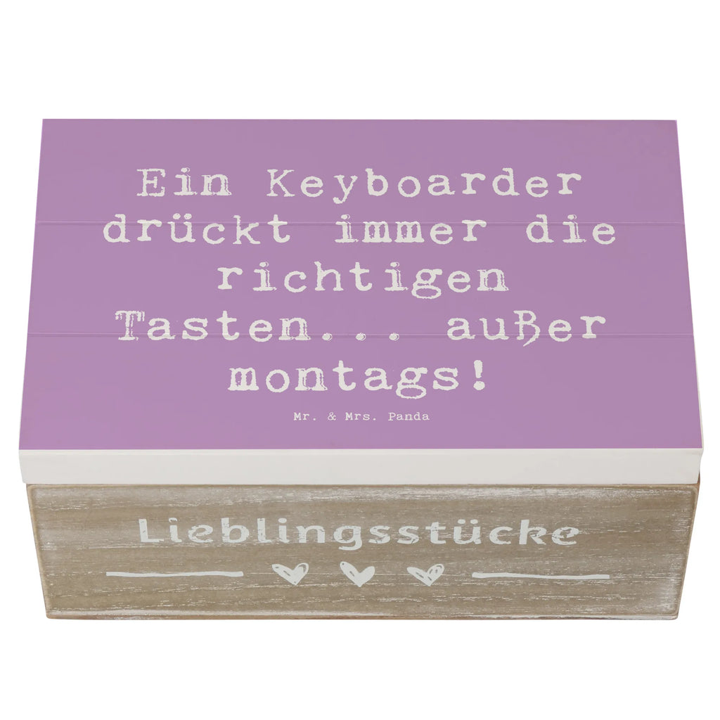 Holzkiste Spruch Keyboarder Fehler Aufbewahrungsbox, Holzkiste, Erinnerungsbox, Schatzkiste, Dekokiste, Schatulle, Erinnerungskiste, Geschenkbox, Kiste, Geschenkdose, Truhe, XXL, Instrumente, Geschenke Musiker, Musikliebhaber