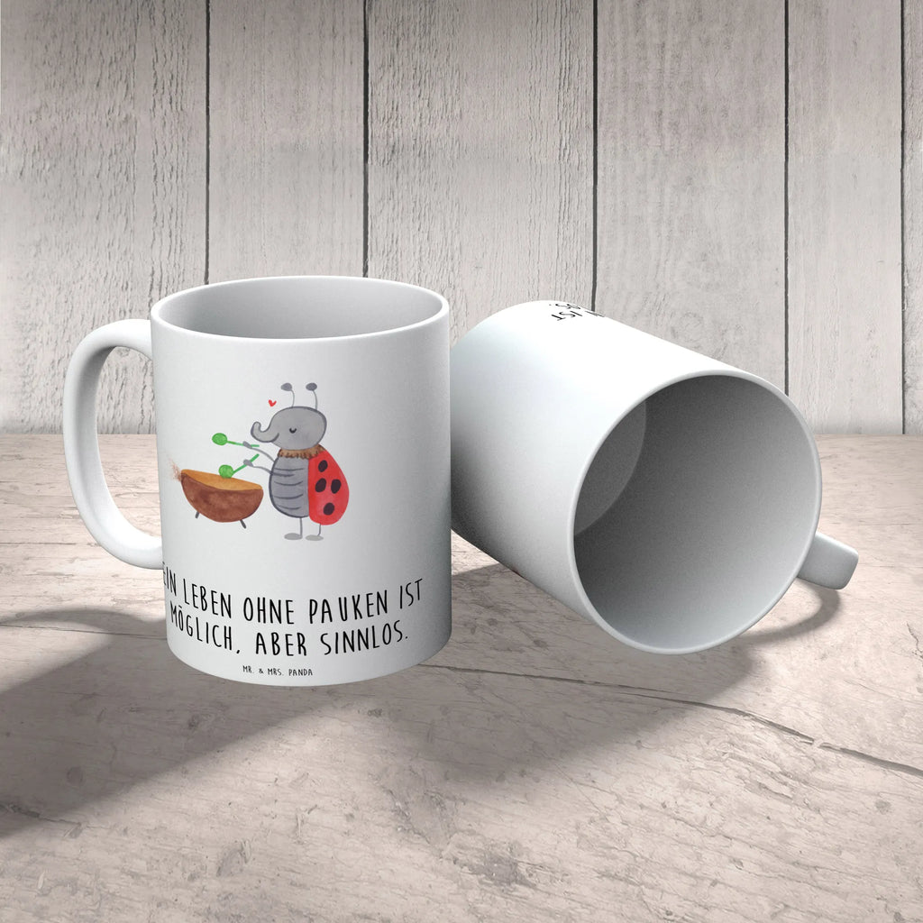 Tasse Pauken Leben Geschenktasse, Tasse mit Zitaten, Kaffeetasse, Porzellantasse, Bürotasse, Tasse, Teetasse, Tasse mit Motiven, Keramiktasse, Instrumente, Geschenke Musiker, Musikliebhaber