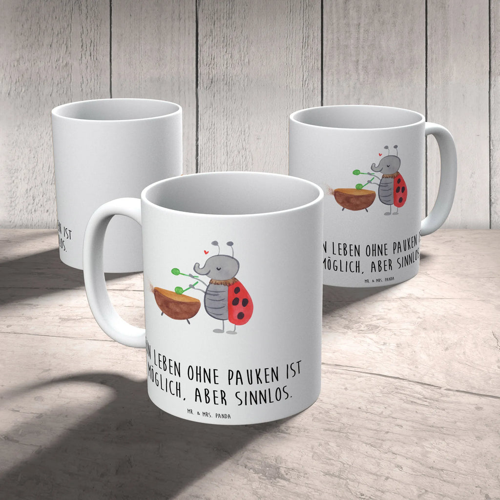 Tasse Pauken Leben Geschenktasse, Tasse mit Zitaten, Kaffeetasse, Porzellantasse, Bürotasse, Tasse, Teetasse, Tasse mit Motiven, Keramiktasse, Instrumente, Geschenke Musiker, Musikliebhaber