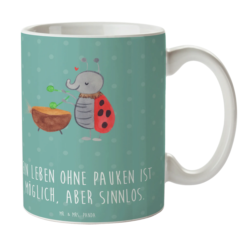 Tasse Pauken Leben Geschenktasse, Tasse mit Zitaten, Kaffeetasse, Porzellantasse, Bürotasse, Tasse, Teetasse, Tasse mit Motiven, Keramiktasse, Instrumente, Geschenke Musiker, Musikliebhaber