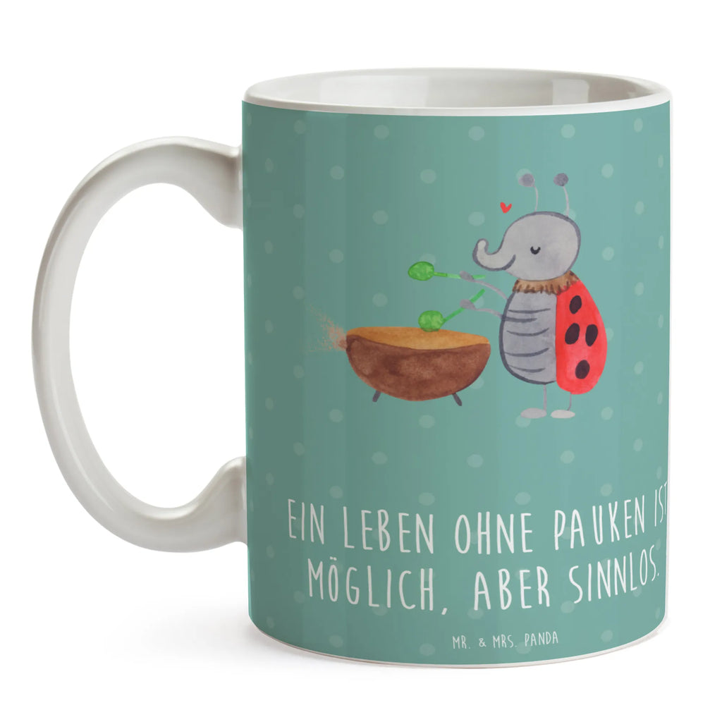 Tasse Pauken Leben Geschenktasse, Tasse mit Zitaten, Kaffeetasse, Porzellantasse, Bürotasse, Tasse, Teetasse, Tasse mit Motiven, Keramiktasse, Instrumente, Geschenke Musiker, Musikliebhaber