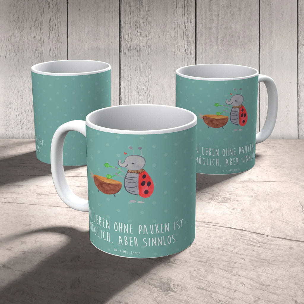Tasse Pauken Leben Geschenktasse, Tasse mit Zitaten, Kaffeetasse, Porzellantasse, Bürotasse, Tasse, Teetasse, Tasse mit Motiven, Keramiktasse, Instrumente, Geschenke Musiker, Musikliebhaber