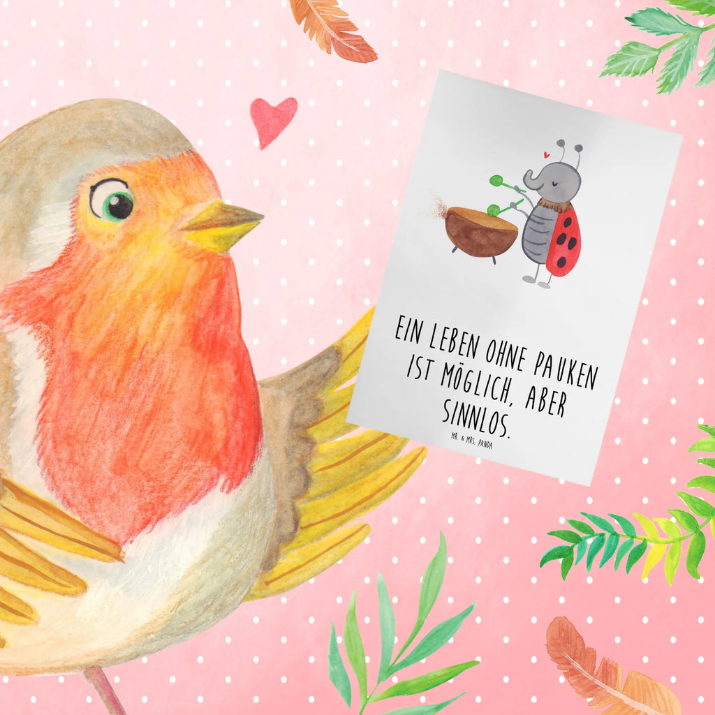 Grußkarte Pauken Leben Einladungskarte, Klappkarte, Geburtstagskarte, Hochzeitskarte, Karte, Glückwunschkarte, Ansichtskarten, Grußkarte, Instrumente, Geschenke Musiker, Musikliebhaber