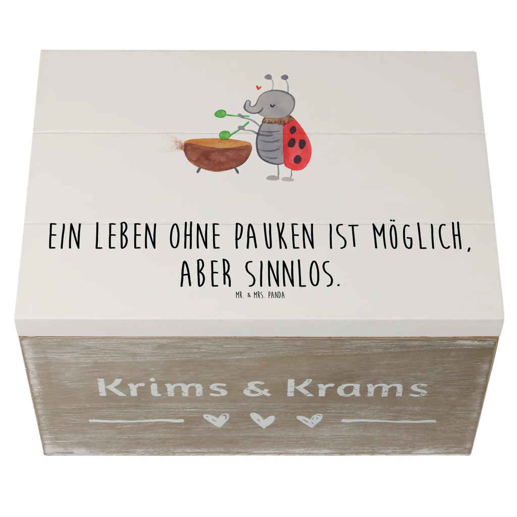 Holzkiste Pauken Leben Erinnerungskiste, Schatulle, Geschenkbox, Dekokiste, Aufbewahrungsbox, Geschenkdose, Truhe, Kiste, Schatzkiste, XXL, Holzkiste, Erinnerungsbox, Instrumente, Geschenke Musiker, Musikliebhaber
