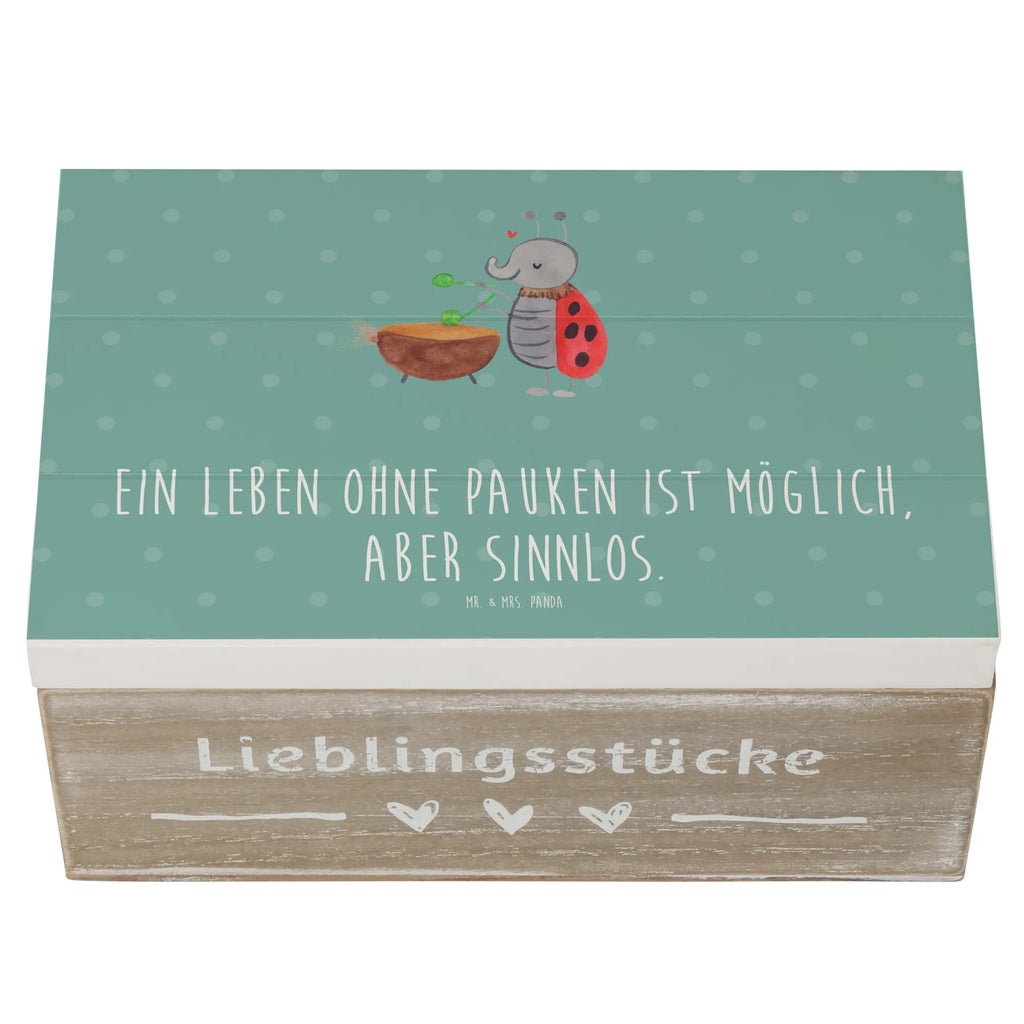 Holzkiste Pauken Leben Erinnerungskiste, Schatulle, Geschenkbox, Dekokiste, Aufbewahrungsbox, Geschenkdose, Truhe, Kiste, Schatzkiste, XXL, Holzkiste, Erinnerungsbox, Instrumente, Geschenke Musiker, Musikliebhaber