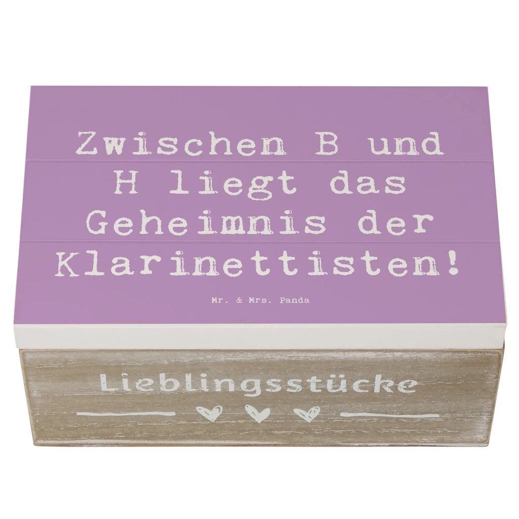 Wooden chest Saying Zwischen B und H liegt das Geheimnis der Klarinettisten! Geschenkbox, Truhe, XXL, Aufbewahrungsbox, Dekokiste, Kiste, Holzkiste, Schatulle, Schatzkiste, Erinnerungskiste, Erinnerungsbox, Geschenkdose, Instrumente, Geschenke Musiker, Musikliebhaber