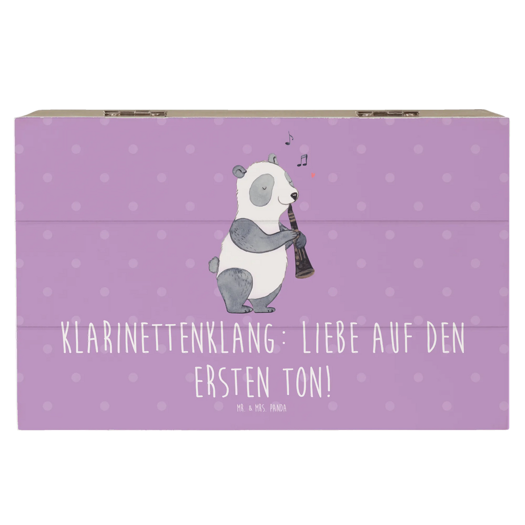 Holzkiste Klarinette Liebe Schatzkiste, Erinnerungsbox, Geschenkbox, Truhe, Holzkiste, Kiste, Erinnerungskiste, Aufbewahrungsbox, XXL, Schatulle, Geschenkdose, Dekokiste, Instrumente, Geschenke Musiker, Musikliebhaber