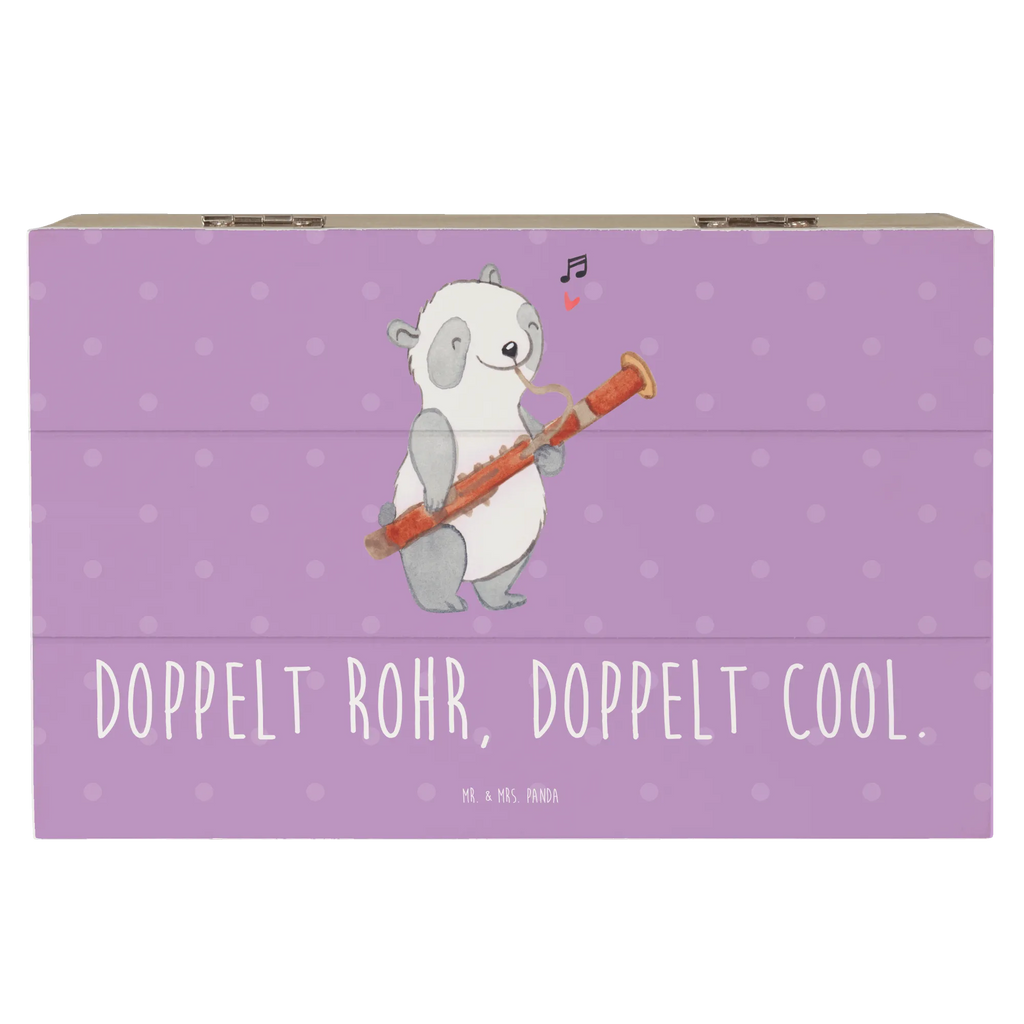 Holzkiste Fagott Doppelt Cool XXL, Schatulle, Truhe, Aufbewahrungsbox, Erinnerungskiste, Schatzkiste, Kiste, Geschenkdose, Erinnerungsbox, Dekokiste, Holzkiste, Geschenkbox, Instrumente, Geschenke Musiker, Musikliebhaber