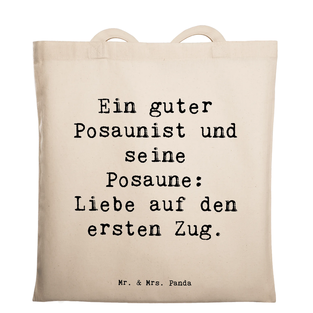 Tragetasche Spruch Posaune Liebe Stofftasche, Schultertasche, Umhängetasche, Tragetasche, Einkaufstasche, Strandtasche, Badetasche, Tasche, Shopper, Laptoptasche, Jutebeutel, Stoffbeutel, Jutetasche, Einkaufstüte, Beutel, Beuteltasche, Instrumente, Geschenke Musiker, Musikliebhaber