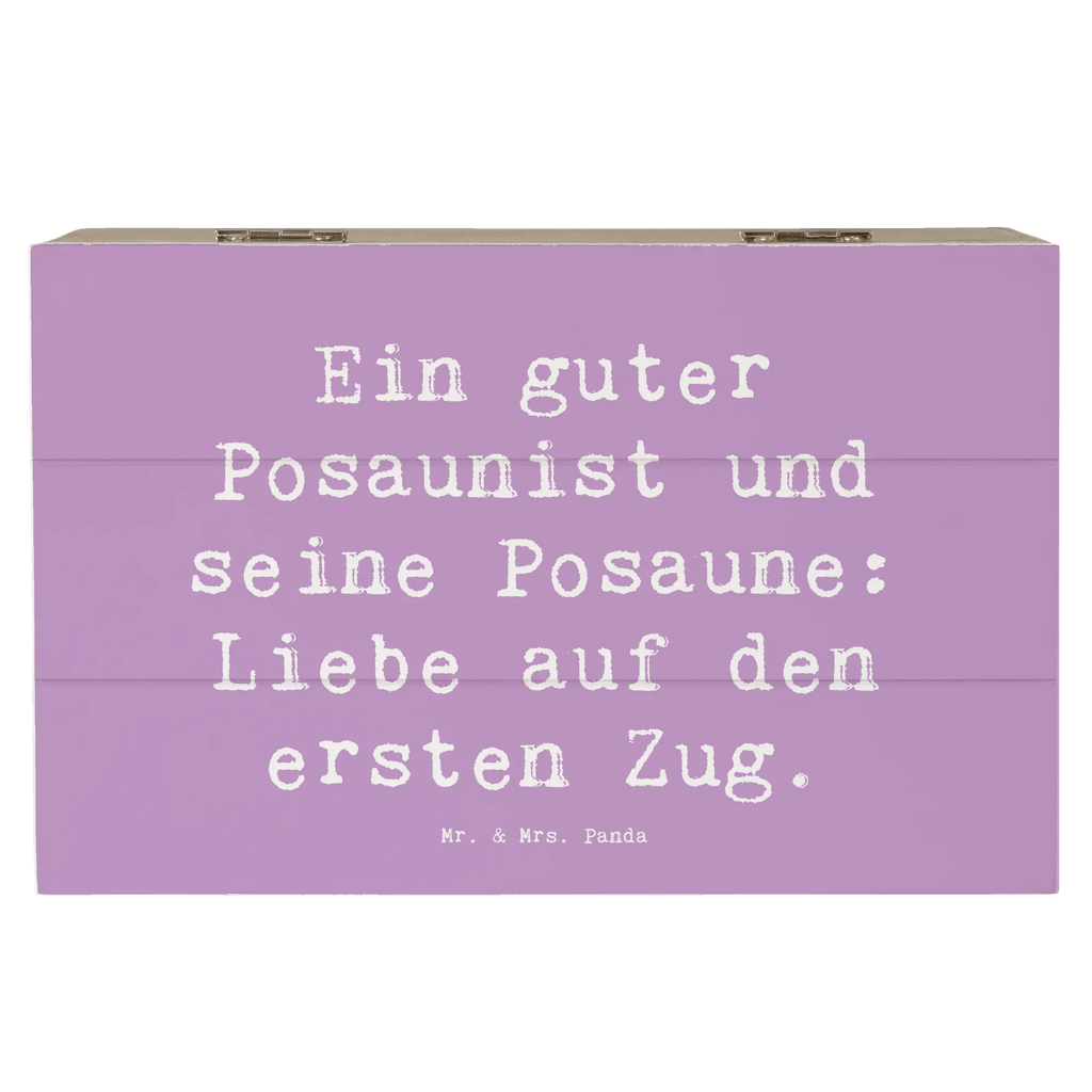 Holzkiste Spruch Posaune Liebe Dekokiste, Holzkiste, Geschenkdose, Schatulle, Geschenkbox, Erinnerungsbox, XXL, Erinnerungskiste, Truhe, Aufbewahrungsbox, Kiste, Schatzkiste, Instrumente, Geschenke Musiker, Musikliebhaber