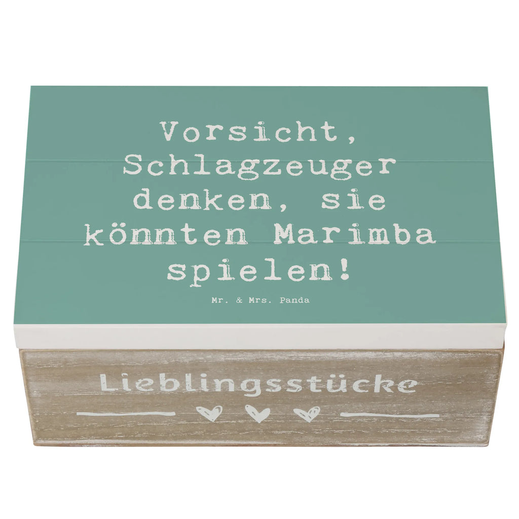 Holzkiste Spruch Marimba Humor Geschenkdose, Geschenkbox, Aufbewahrungsbox, Truhe, Erinnerungskiste, Erinnerungsbox, Schatzkiste, Schatulle, Dekokiste, Kiste, XXL, Holzkiste, Instrumente, Geschenke Musiker, Musikliebhaber