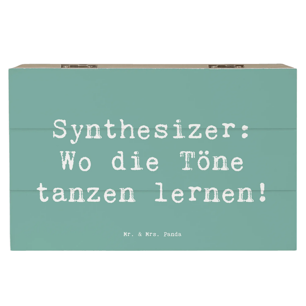 Holzkiste Spruch Synthesizer Tanz Erinnerungskiste, Dekokiste, Geschenkbox, Kiste, Holzkiste, Schatzkiste, Truhe, Geschenkdose, XXL, Erinnerungsbox, Schatulle, Aufbewahrungsbox, Instrumente, Geschenke Musiker, Musikliebhaber