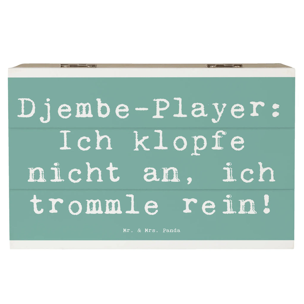 Holzkiste Spruch Djembe Rhythmus Schatzkiste, Dekokiste, Kiste, Erinnerungskiste, Truhe, Erinnerungsbox, Aufbewahrungsbox, Schatulle, Geschenkdose, XXL, Geschenkbox, Holzkiste, Instrumente, Geschenke Musiker, Musikliebhaber