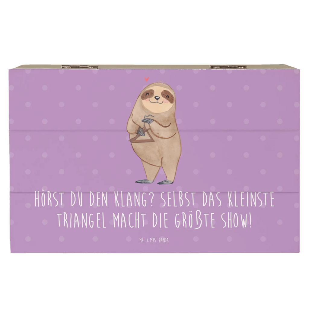 Wooden chest Hörst du den Klang? Selbst das kleinste Triangel macht die größte Show! Holzkiste, Dekokiste, Geschenkbox, Erinnerungskiste, Erinnerungsbox, Schatzkiste, Geschenkdose, Truhe, Aufbewahrungsbox, Kiste, XXL, Schatulle, Instrumente, Geschenke Musiker, Musikliebhaber