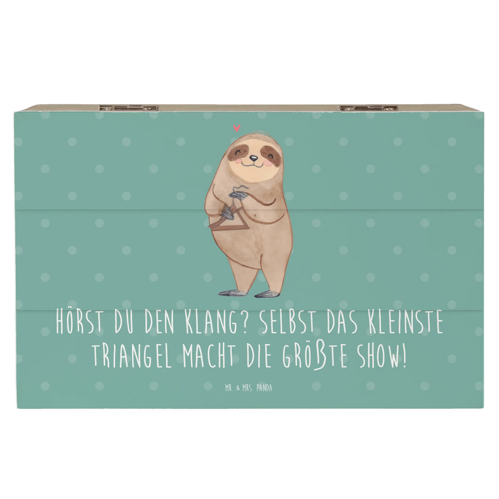 Wooden chest Hörst du den Klang? Selbst das kleinste Triangel macht die größte Show! Holzkiste, Dekokiste, Geschenkbox, Erinnerungskiste, Erinnerungsbox, Schatzkiste, Geschenkdose, Truhe, Aufbewahrungsbox, Kiste, XXL, Schatulle, Instrumente, Geschenke Musiker, Musikliebhaber