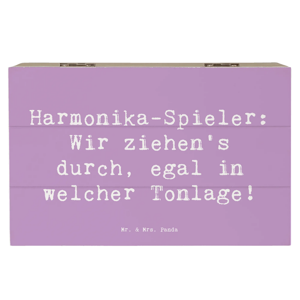 Holzkiste Spruch Harmonika Spieler Erinnerungskiste, Holzkiste, Geschenkbox, Schatulle, Dekokiste, Geschenkdose, Kiste, XXL, Schatzkiste, Aufbewahrungsbox, Erinnerungsbox, Truhe, Instrumente, Geschenke Musiker, Musikliebhaber