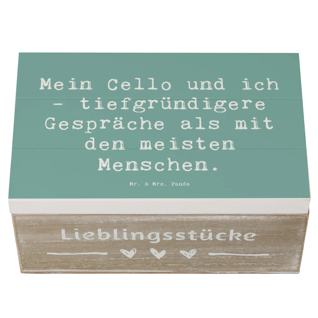 Holzkiste Spruch Violoncello Gespräche Kiste, Schatulle, Truhe, Dekokiste, Holzkiste, Erinnerungsbox, Schatzkiste, Aufbewahrungsbox, Geschenkbox, Geschenkdose, Erinnerungskiste, XXL, Instrumente, Geschenke Musiker, Musikliebhaber