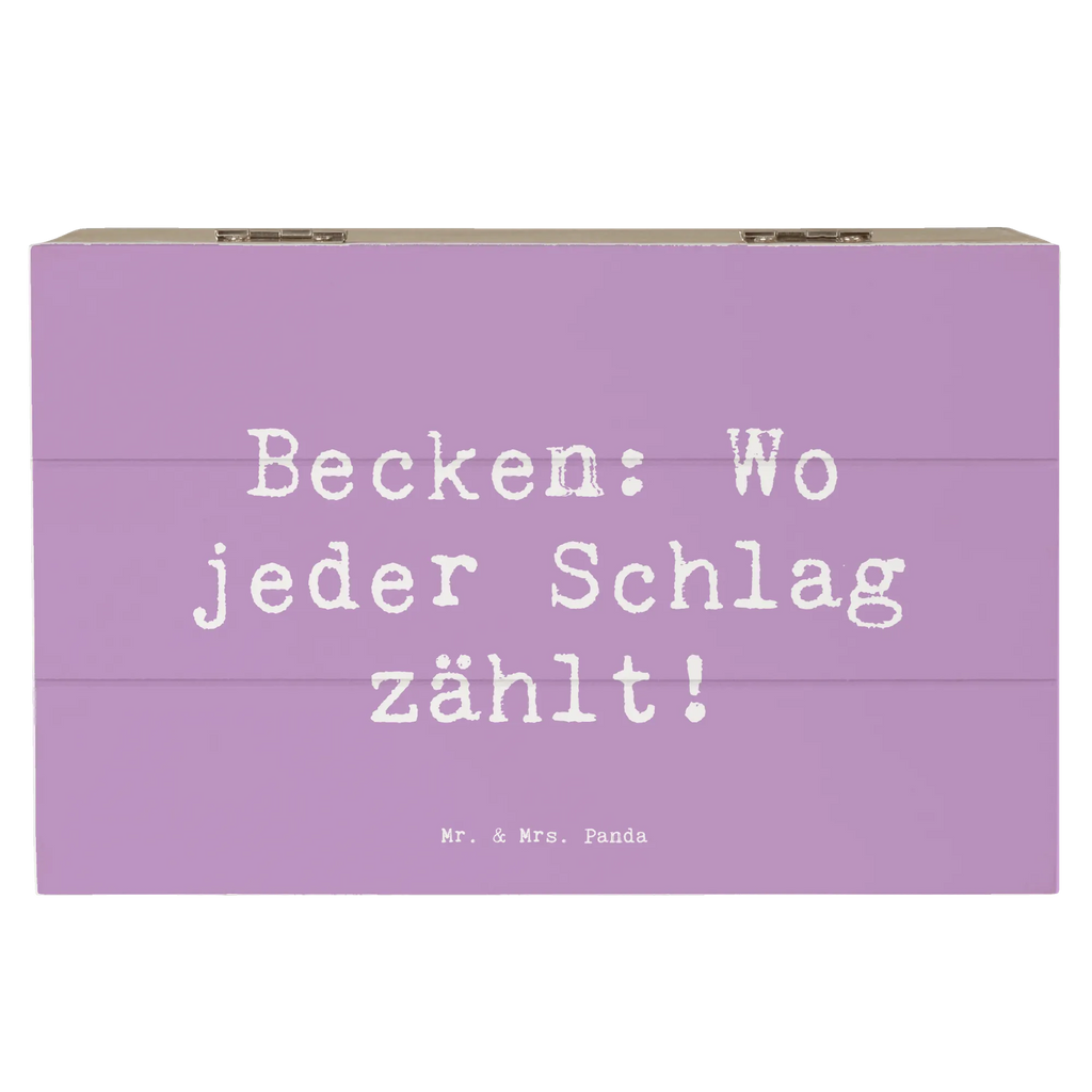 Holzkiste Spruch Becken Holzkiste, Schatzkiste, Erinnerungsbox, Kiste, Geschenkdose, Schatulle, Truhe, Erinnerungskiste, Aufbewahrungsbox, XXL, Dekokiste, Geschenkbox, Instrumente, Geschenke Musiker, Musikliebhaber