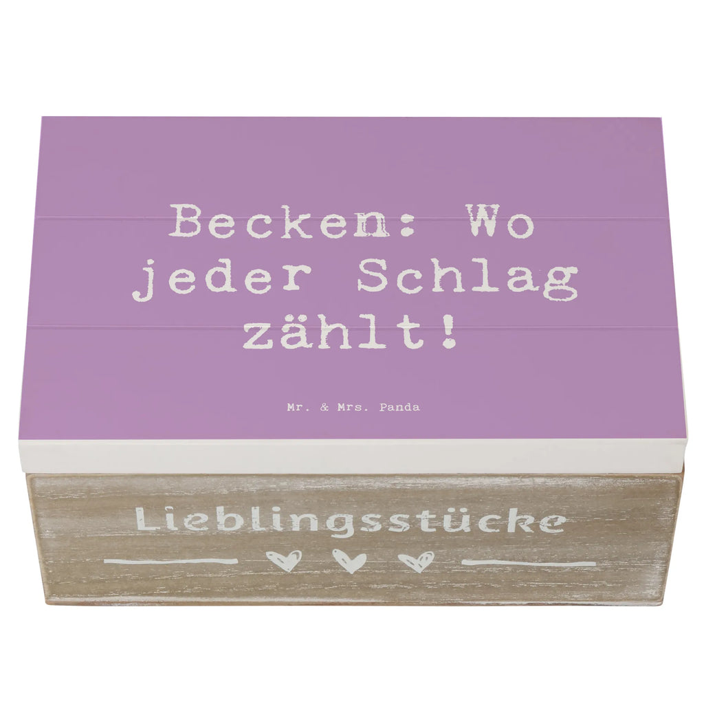 Holzkiste Spruch Becken Holzkiste, Schatzkiste, Erinnerungsbox, Kiste, Geschenkdose, Schatulle, Truhe, Erinnerungskiste, Aufbewahrungsbox, XXL, Dekokiste, Geschenkbox, Instrumente, Geschenke Musiker, Musikliebhaber