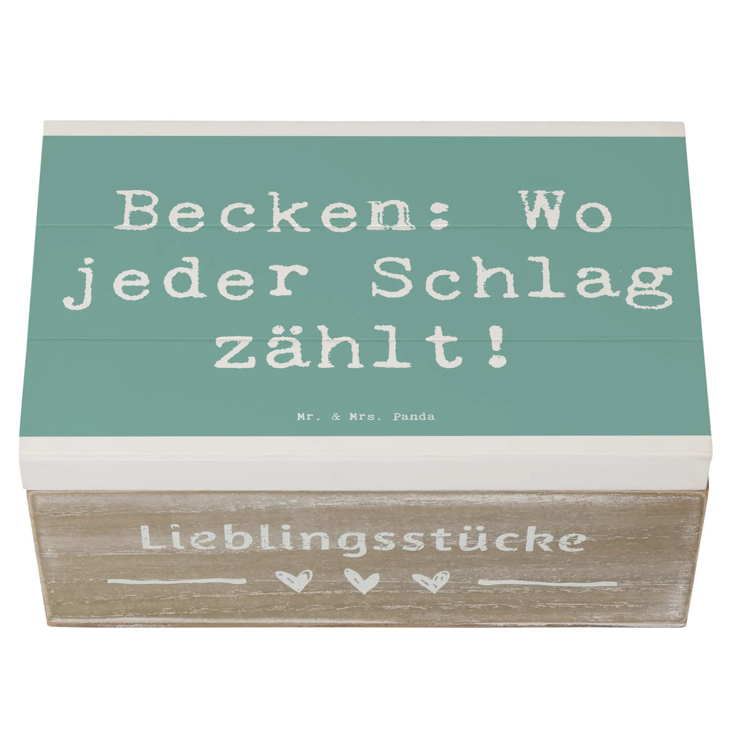 Holzkiste Spruch Becken Holzkiste, Schatzkiste, Erinnerungsbox, Kiste, Geschenkdose, Schatulle, Truhe, Erinnerungskiste, Aufbewahrungsbox, XXL, Dekokiste, Geschenkbox, Instrumente, Geschenke Musiker, Musikliebhaber