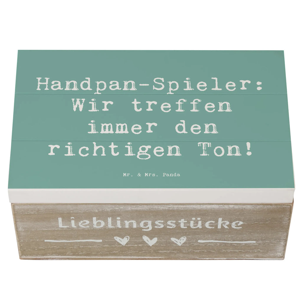 Holzkiste Spruch Handpan Spieler Erinnerungsbox, Aufbewahrungsbox, Geschenkbox, Dekokiste, Holzkiste, Geschenkdose, Truhe, Erinnerungskiste, Schatulle, Kiste, XXL, Schatzkiste, Instrumente, Geschenke Musiker, Musikliebhaber