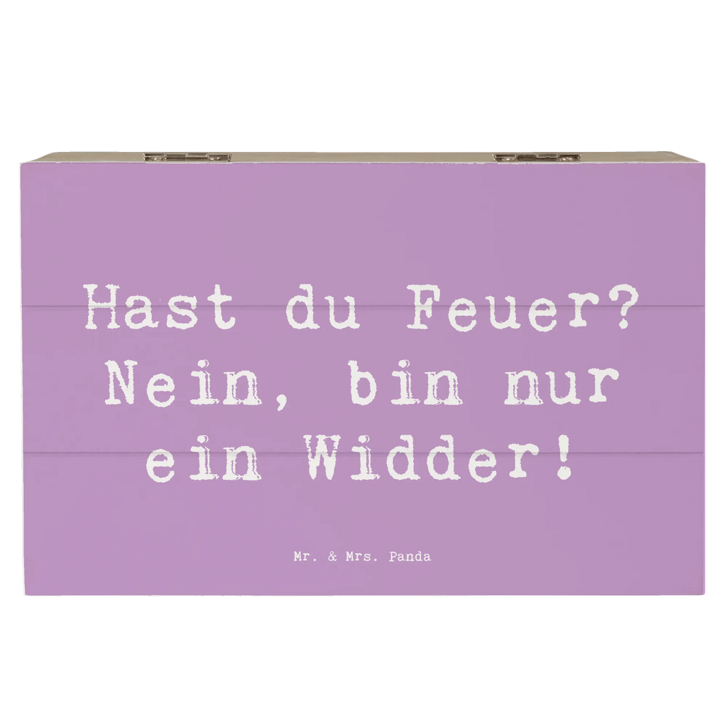 Wooden chest Saying Hast du Feuer? Nein, bin nur ein Widder! Geschenkbox, Schatulle, Kiste, Erinnerungskiste, Aufbewahrungsbox, Dekokiste, Geschenkdose, XXL, Truhe, Erinnerungsbox, Holzkiste, Schatzkiste, Tierkreiszeichen, Sternzeichen, Horoskop, Astrologie, Aszendent