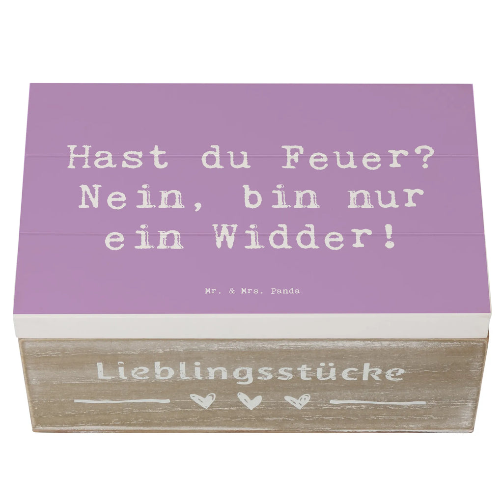 Wooden chest Saying Hast du Feuer? Nein, bin nur ein Widder! Geschenkbox, Schatulle, Kiste, Erinnerungskiste, Aufbewahrungsbox, Dekokiste, Geschenkdose, XXL, Truhe, Erinnerungsbox, Holzkiste, Schatzkiste, Tierkreiszeichen, Sternzeichen, Horoskop, Astrologie, Aszendent
