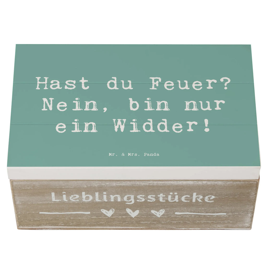 Wooden chest Saying Hast du Feuer? Nein, bin nur ein Widder! Geschenkbox, Schatulle, Kiste, Erinnerungskiste, Aufbewahrungsbox, Dekokiste, Geschenkdose, XXL, Truhe, Erinnerungsbox, Holzkiste, Schatzkiste, Tierkreiszeichen, Sternzeichen, Horoskop, Astrologie, Aszendent