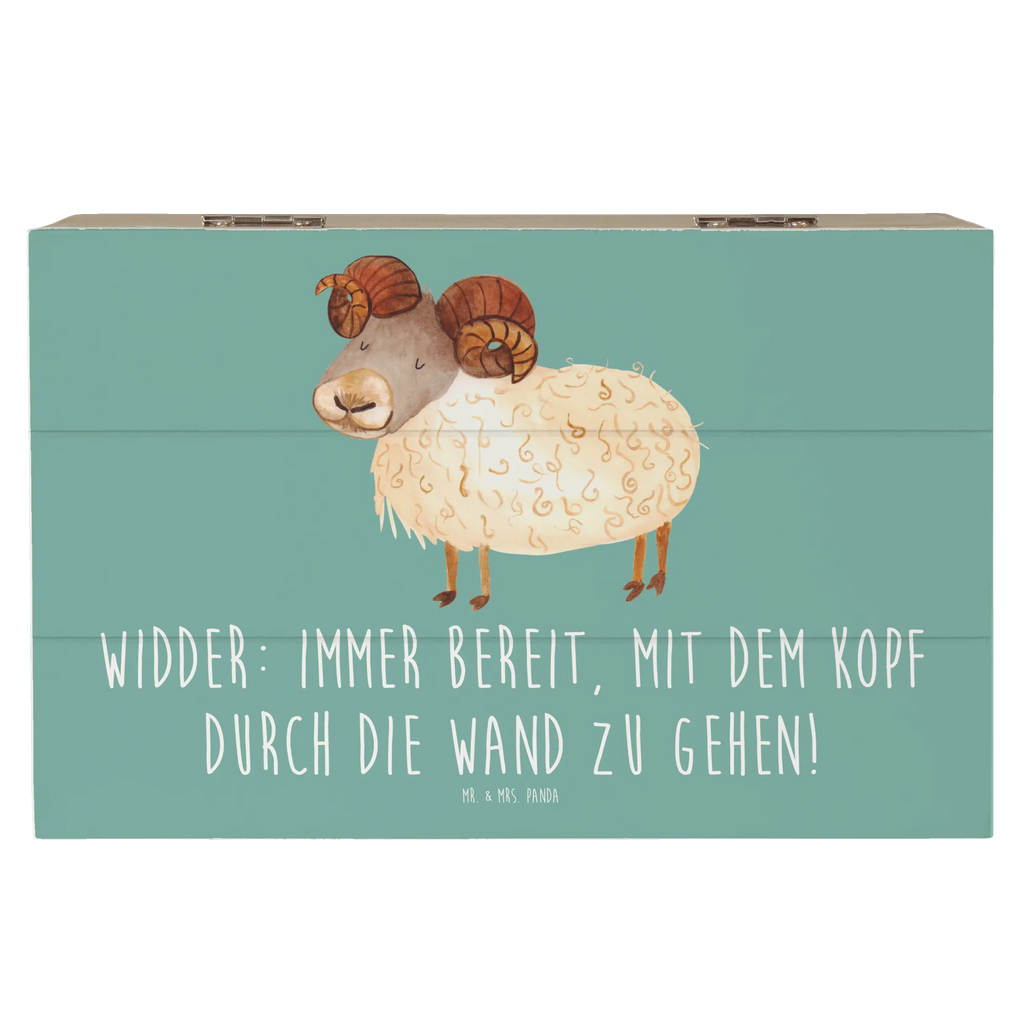 Holzkiste Widder Power Dekokiste, Kiste, Truhe, Geschenkdose, Erinnerungskiste, Aufbewahrungsbox, Holzkiste, Schatzkiste, Schatulle, Erinnerungsbox, Geschenkbox, XXL, Tierkreiszeichen, Sternzeichen, Horoskop, Astrologie, Aszendent