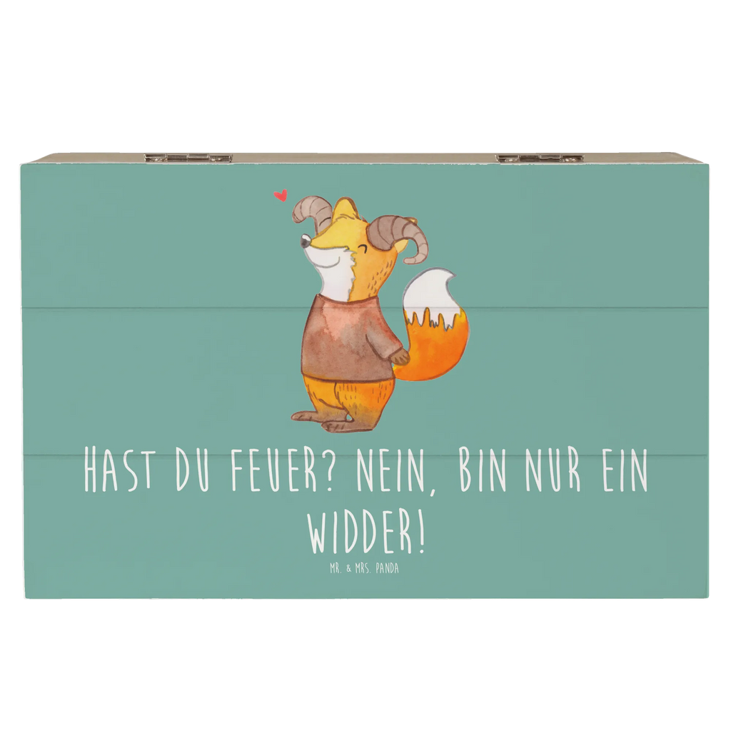 Holzkiste Widder Feuer Geschenkbox, XXL, Schatzkiste, Holzkiste, Schatulle, Dekokiste, Kiste, Erinnerungsbox, Truhe, Aufbewahrungsbox, Erinnerungskiste, Geschenkdose, Tierkreiszeichen, Sternzeichen, Horoskop, Astrologie, Aszendent