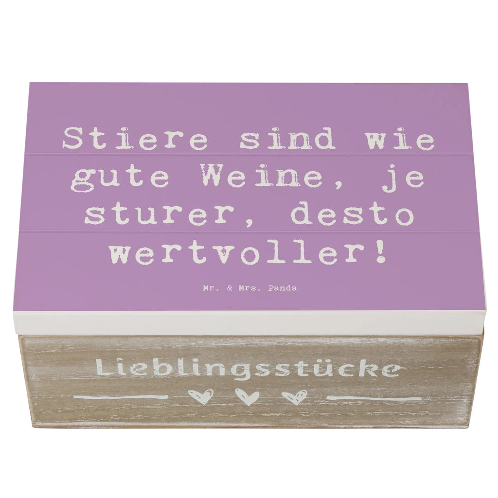 Wooden chest Saying Stiere sind wie gute Weine, je sturer, desto wertvoller! Geschenkdose, Erinnerungskiste, Schatulle, Aufbewahrungsbox, Schatzkiste, Holzkiste, Kiste, Dekokiste, Geschenkbox, Truhe, XXL, Erinnerungsbox, Tierkreiszeichen, Sternzeichen, Horoskop, Astrologie, Aszendent