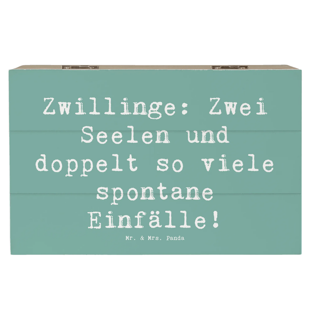 Holzkiste Spruch Zwillinge Abenteuer Schatzkiste, Aufbewahrungsbox, Erinnerungskiste, Schatulle, Geschenkbox, Kiste, Truhe, Holzkiste, Erinnerungsbox, Dekokiste, XXL, Geschenkdose, Tierkreiszeichen, Sternzeichen, Horoskop, Astrologie, Aszendent