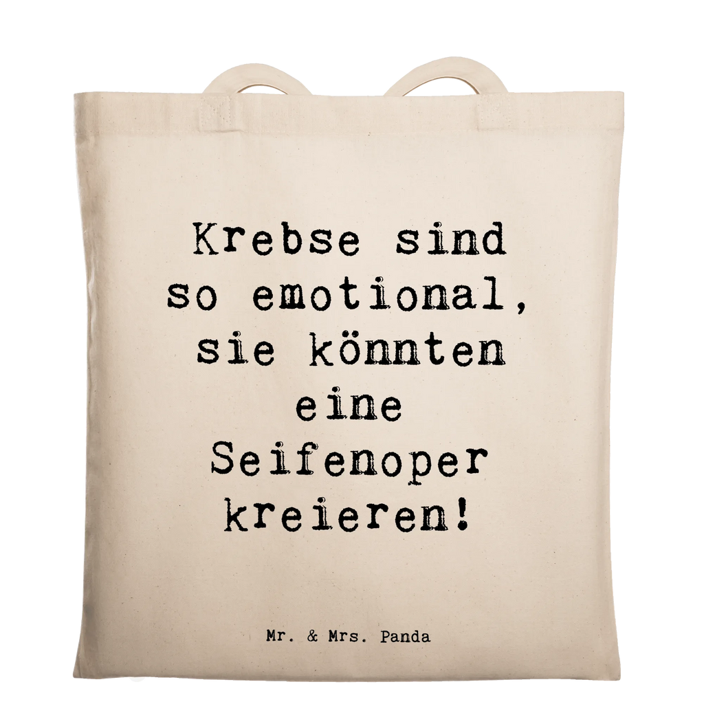 Tragetasche Spruch Emotionaler Krebs Beuteltasche, Beutel, Einkaufstasche, Jutebeutel, Stoffbeutel, Tasche, Shopper, Umhängetasche, Strandtasche, Schultertasche, Stofftasche, Tragetasche, Badetasche, Jutetasche, Einkaufstüte, Laptoptasche, Tierkreiszeichen, Sternzeichen, Horoskop, Astrologie, Aszendent
