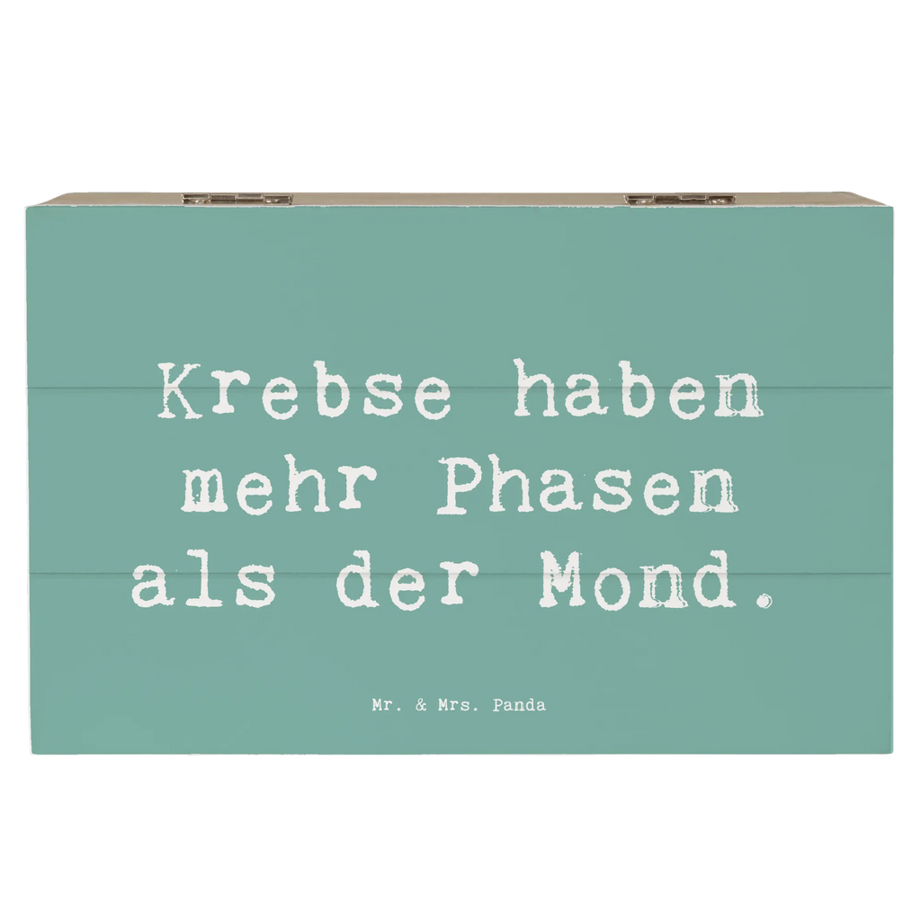 Holzkiste Spruch Krebs Phasen Truhe, Dekokiste, Geschenkdose, Schatzkiste, Kiste, Schatulle, Holzkiste, Erinnerungsbox, Erinnerungskiste, Geschenkbox, Aufbewahrungsbox, XXL, Tierkreiszeichen, Sternzeichen, Horoskop, Astrologie, Aszendent