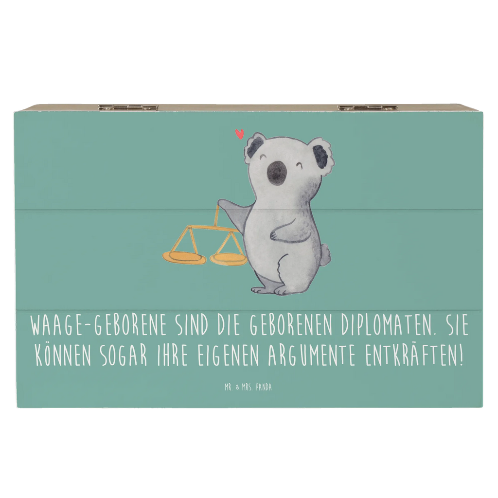 Holzkiste Diplomatische Waage Schatulle, Geschenkbox, Aufbewahrungsbox, Erinnerungsbox, XXL, Erinnerungskiste, Schatzkiste, Truhe, Kiste, Geschenkdose, Holzkiste, Dekokiste, Tierkreiszeichen, Sternzeichen, Horoskop, Astrologie, Aszendent