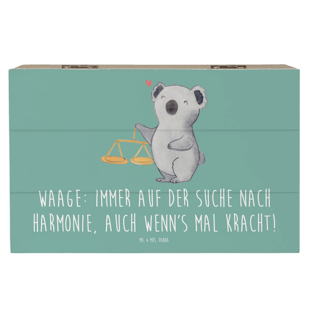 Holzkiste Waagen Harmonie Geschenkbox, Aufbewahrungsbox, Schatzkiste, Dekokiste, Erinnerungskiste, Holzkiste, Kiste, Erinnerungsbox, Geschenkdose, XXL, Schatulle, Truhe, Tierkreiszeichen, Sternzeichen, Horoskop, Astrologie, Aszendent