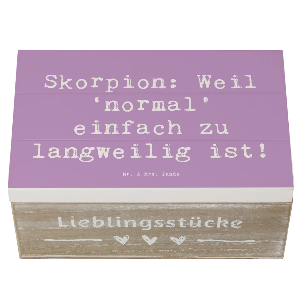 Holzkiste Spruch Skorpion Unikat Holzkiste, Geschenkdose, Geschenkbox, Schatzkiste, Dekokiste, Erinnerungsbox, Kiste, Schatulle, Aufbewahrungsbox, Erinnerungskiste, Truhe, XXL, Tierkreiszeichen, Sternzeichen, Horoskop, Astrologie, Aszendent