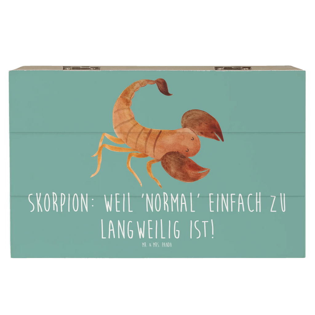 Holzkiste Skorpion Unikat Schatzkiste, Aufbewahrungsbox, Geschenkbox, Erinnerungskiste, Erinnerungsbox, Schatulle, XXL, Holzkiste, Truhe, Kiste, Geschenkdose, Dekokiste, Tierkreiszeichen, Sternzeichen, Horoskop, Astrologie, Aszendent