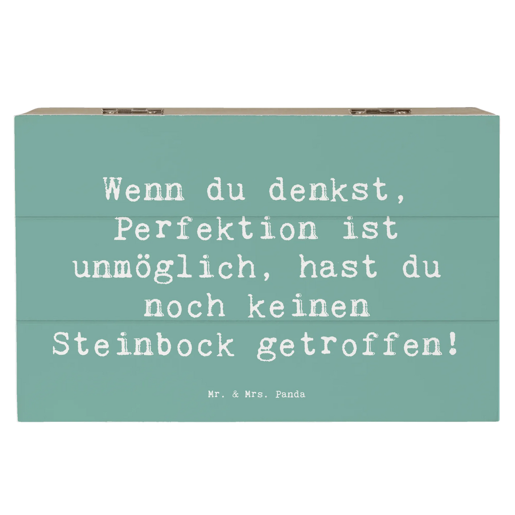Holzkiste Spruch Steinbock Perfektion Kiste, Dekokiste, Holzkiste, Geschenkbox, Truhe, Aufbewahrungsbox, Erinnerungsbox, XXL, Geschenkdose, Erinnerungskiste, Schatzkiste, Schatulle, Tierkreiszeichen, Sternzeichen, Horoskop, Astrologie, Aszendent