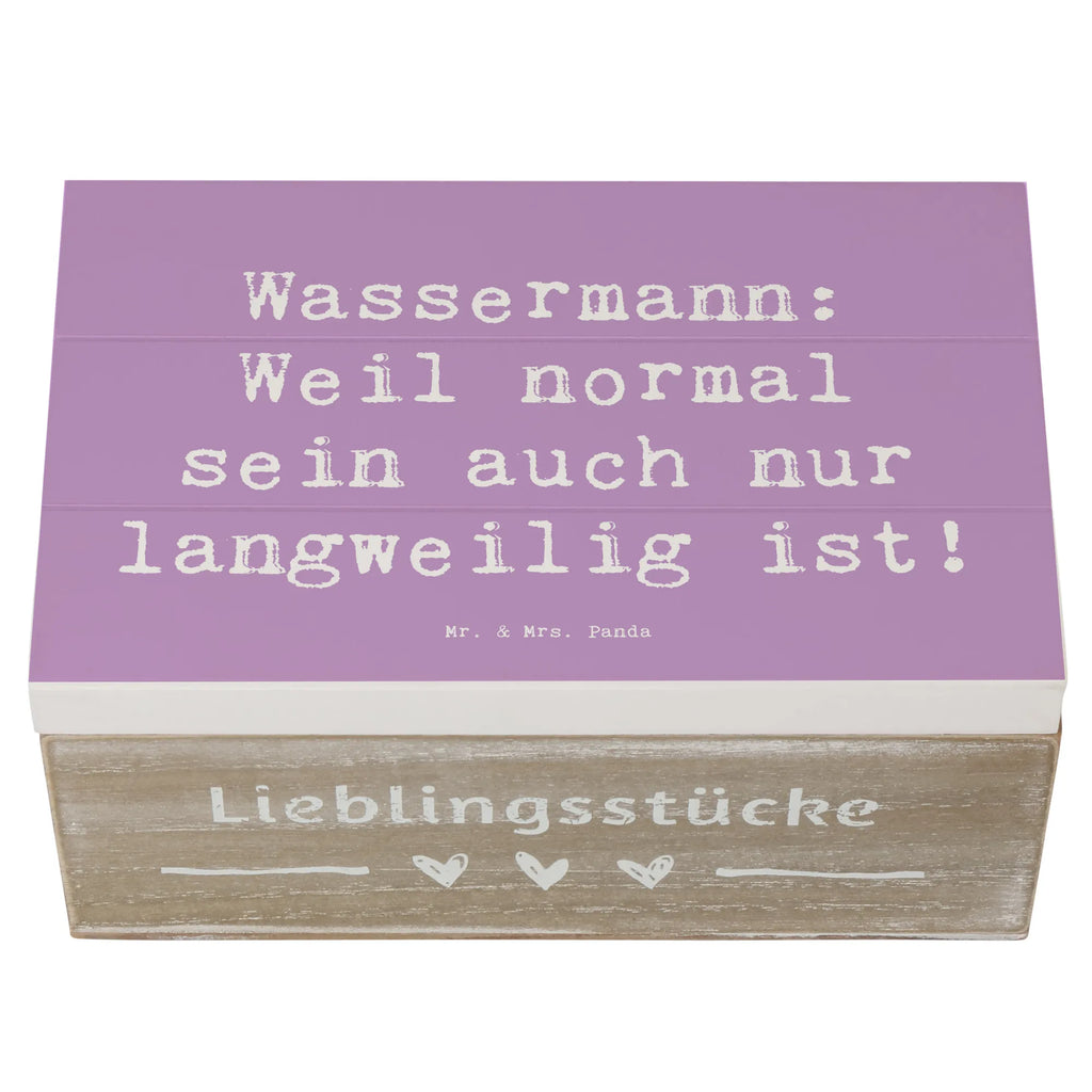 Holzkiste Spruch Wassermann Unikat Truhe, Geschenkdose, XXL, Dekokiste, Aufbewahrungsbox, Holzkiste, Erinnerungsbox, Kiste, Geschenkbox, Erinnerungskiste, Schatulle, Schatzkiste, Tierkreiszeichen, Sternzeichen, Horoskop, Astrologie, Aszendent