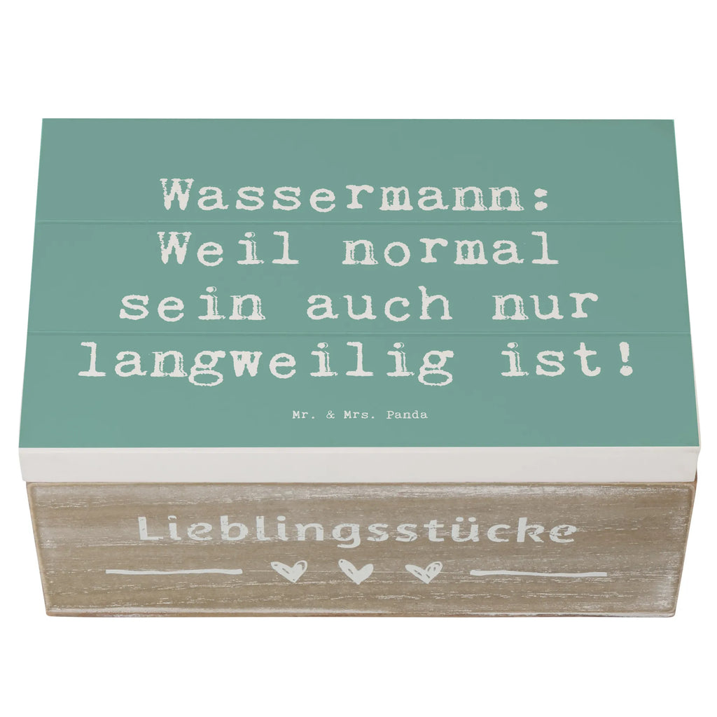 Holzkiste Spruch Wassermann Unikat Truhe, Geschenkdose, XXL, Dekokiste, Aufbewahrungsbox, Holzkiste, Erinnerungsbox, Kiste, Geschenkbox, Erinnerungskiste, Schatulle, Schatzkiste, Tierkreiszeichen, Sternzeichen, Horoskop, Astrologie, Aszendent